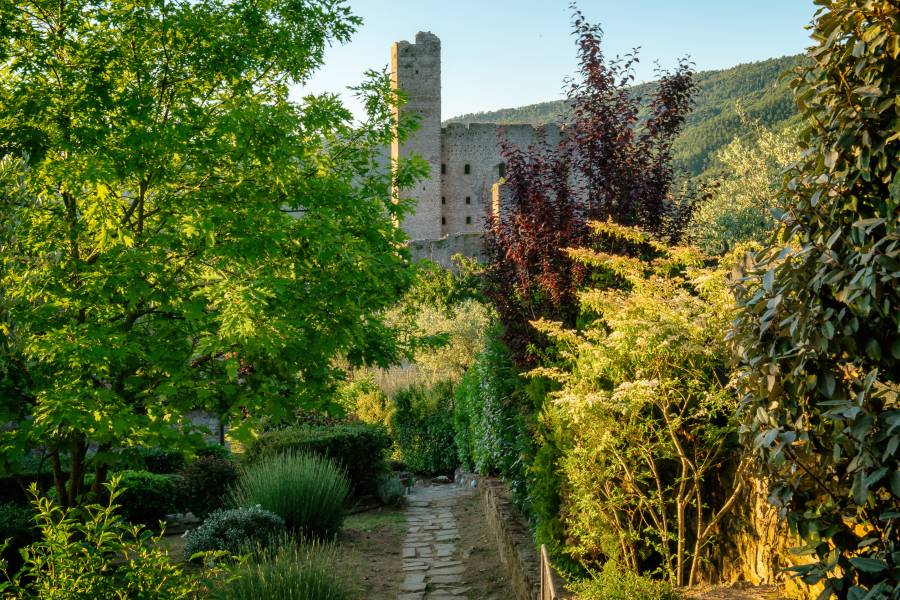 The garden - Agriturismo Rocca di Pierle